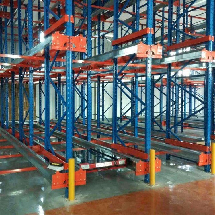 Automatic Storage Radio Shuttle Pallet Runner Rack For Warehouse Solution
