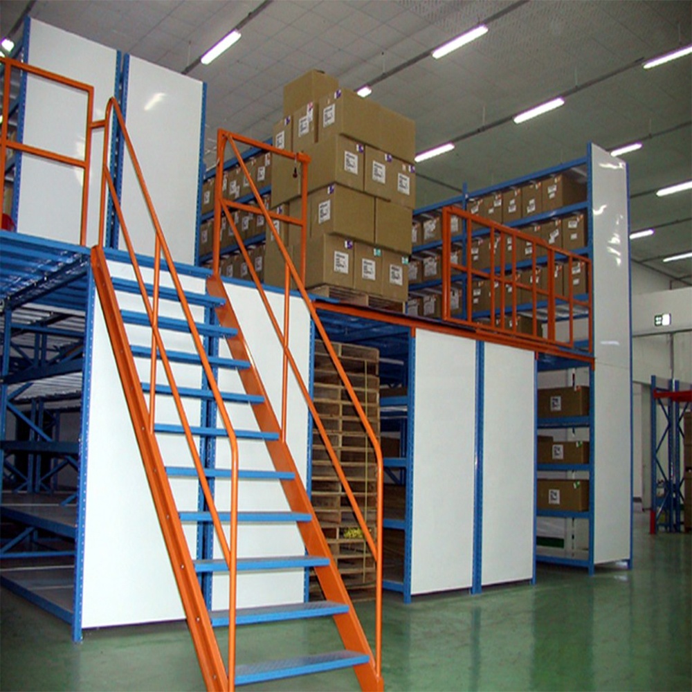 Metal Adjustable Storage Pallet Rack with Steel Mezzanine Floor Rack