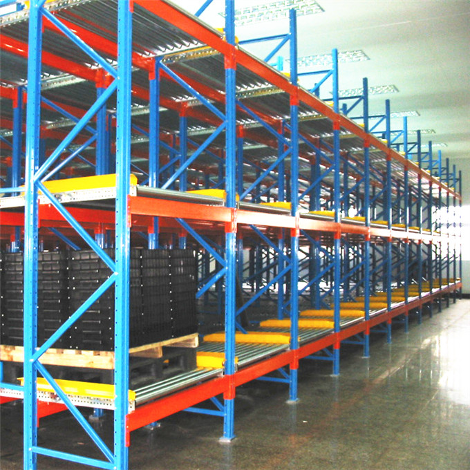 General warehouse many kinds SKU heavy duty multi layers gravity rack