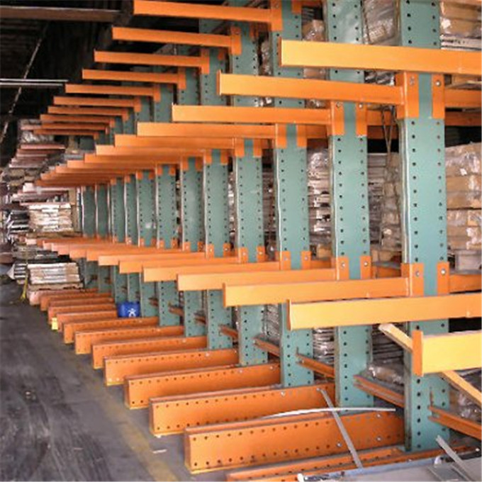 Bar Pipe Stack Plywood Tube Warehouse Storage Heavy Duty Metal Cantilever Racking