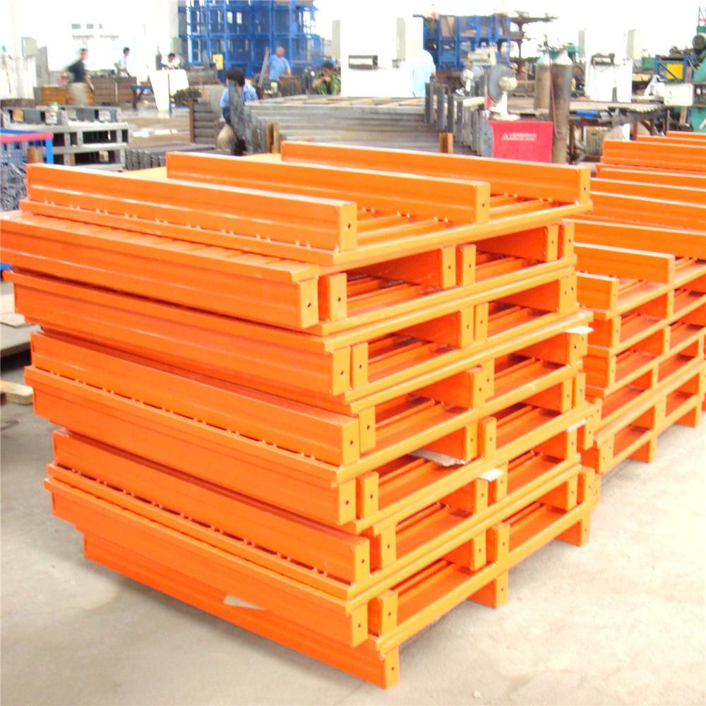 High Loading Galvanized Standard Heavy Duty 1200x1000 Steel Euro Pallet with 2 entry access