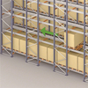 Jiangsu Union warehouse storage AGV shelving system