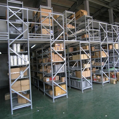 Heavy Duty Adjustable Multi Tier Storage Warehouse Steel Mezzanine Rack