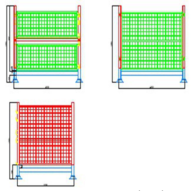 Industrial Warehouse Collapsible and Stackable Wire Mesh Pallet Box