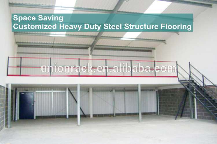 Warehouse Storage Metal Platform Mezzanine Floor Racking