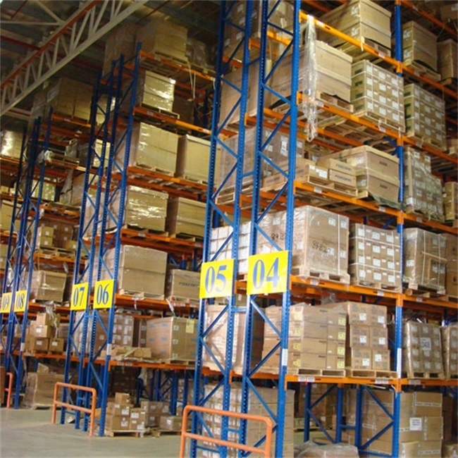 Warehouse Storage Steel Q235 Adjustable Selective Heavy Duty Pallet Rack