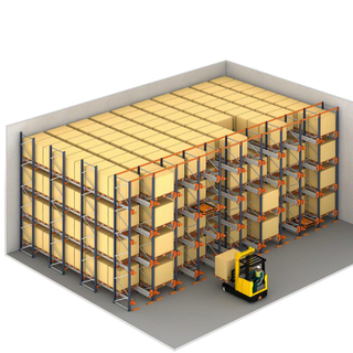 Automated Warehouse Pallet Radio Shuttle Racking System