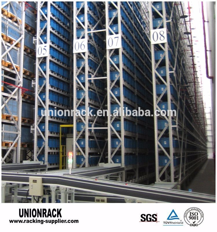 ASRS High Space Automatic And Retrieval Pallet Storage Rack System For Logistic System