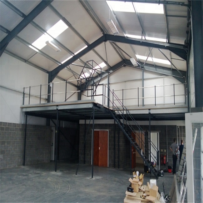 Industrial Warehouse Storage Heavy Duty Steel Mezzanine Floor Platform