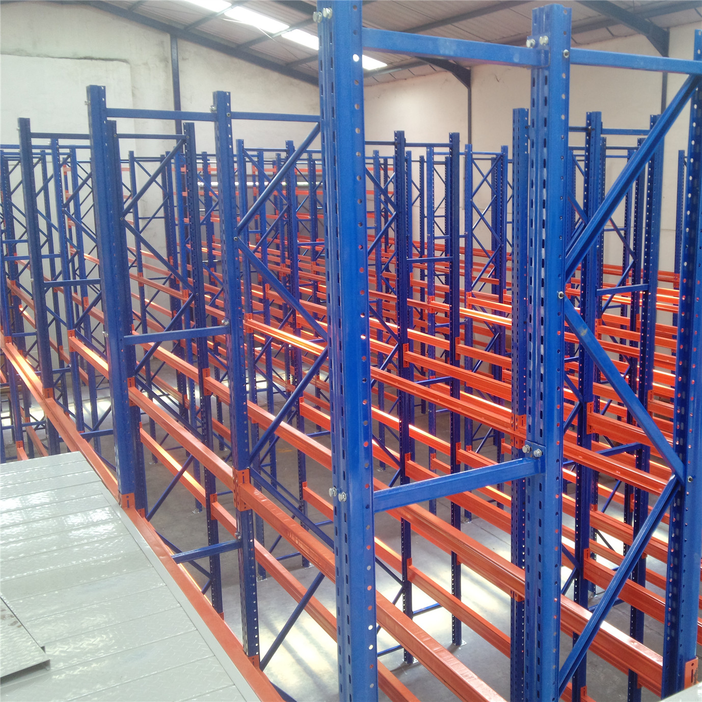 Adjustable Cold Storage Mezzanine floor warehouse storage mezzanine racking