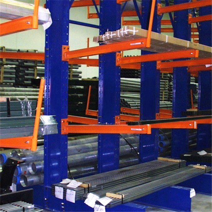 High Quality Economical Heavy Duty Steel Warehouse Pipe Storage Metal Cantilever Racking