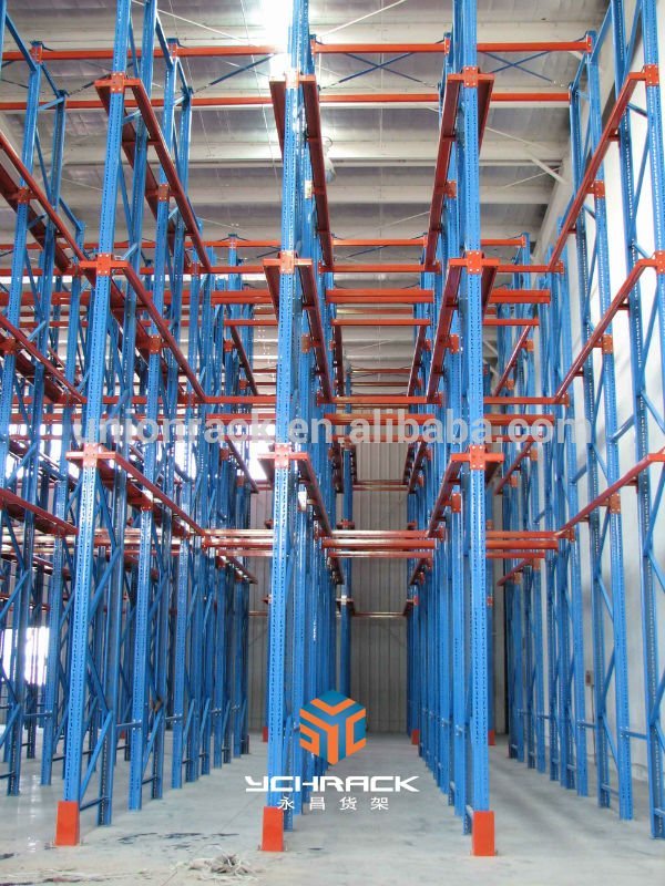 Hot Sale Beam Upright Warehouse Customized Drive In Racking