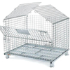 OEM Customized Welded Warehouse Storage Steel Foldable Wire Mesh Cage