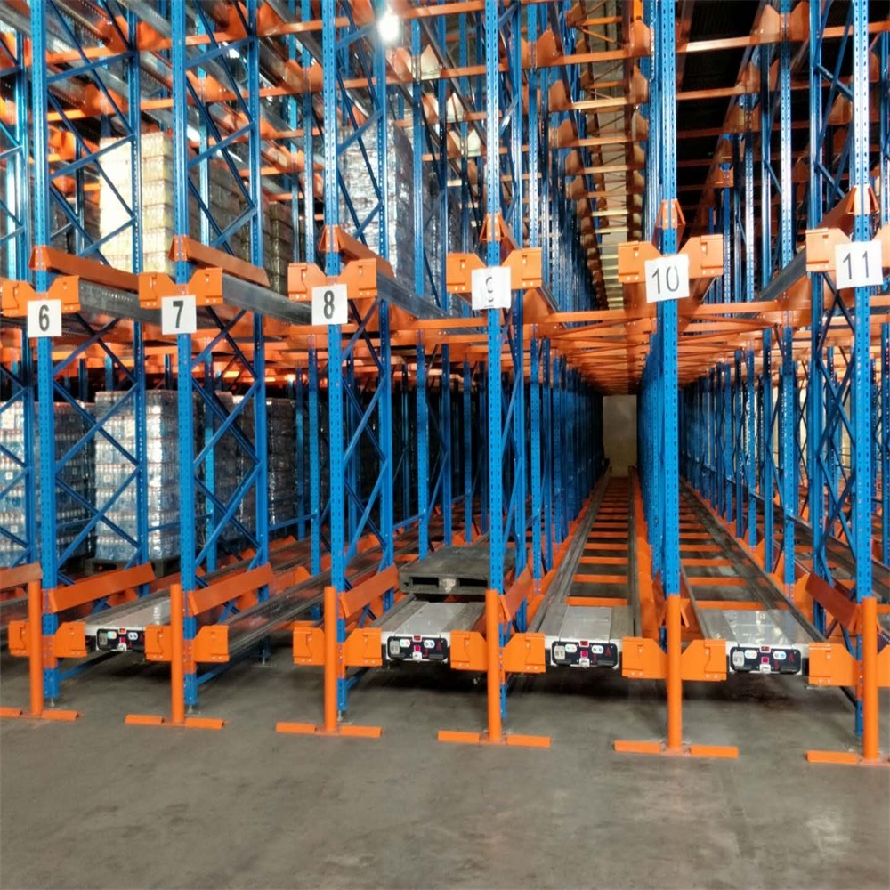 Quality Guaranteed Automated Pallet Storage System Metal Radio Shuttle Rack