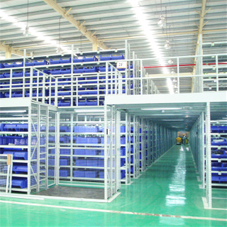 Medium Duty Multi Level Steel Decking Mezzanine storage Rack