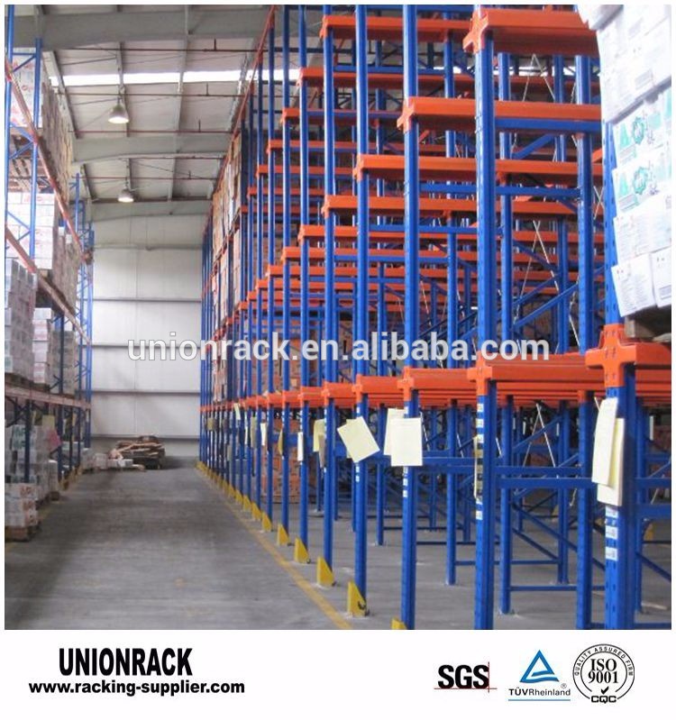 Heavy duty drive in drive through pallet Racking