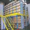 ISO Certificate Warehouse Multi Level Steel / Metal Decking Mezzanine Rack