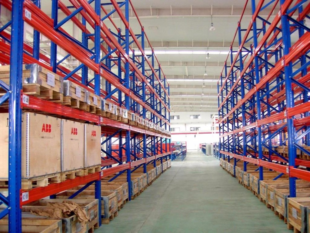 ISO Certificated Q235 Steel Pallet Rack System For Food Tool Storage