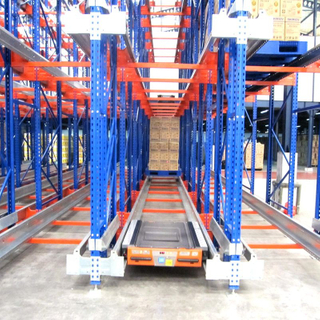High Efficiency Industrial Warehouse Using Metal Heavy Duty Steel Radio Shuttle Racking
