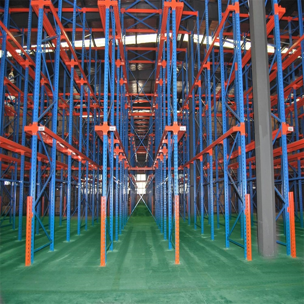 Factory Price Cold Rolled Steel Heavy Duty Colorful Drive In Pallet Rack