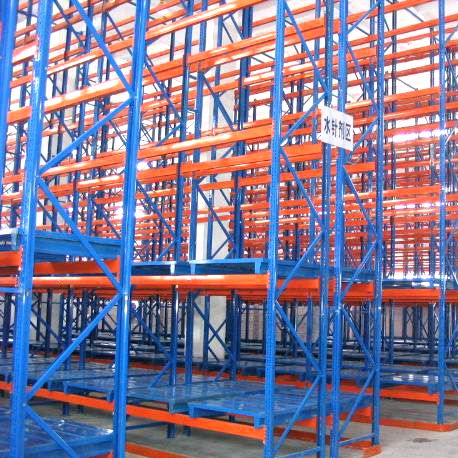 Tire Stackable Fabric Roll Storage Pallet Rack System
