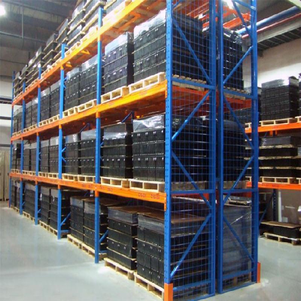Heavy Duty Metal Steel / Wire Mesh Decking Warehouse Pallet Rack