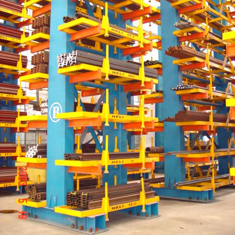 Direct factory pipe/lumber/structure storage metal cantilever rack