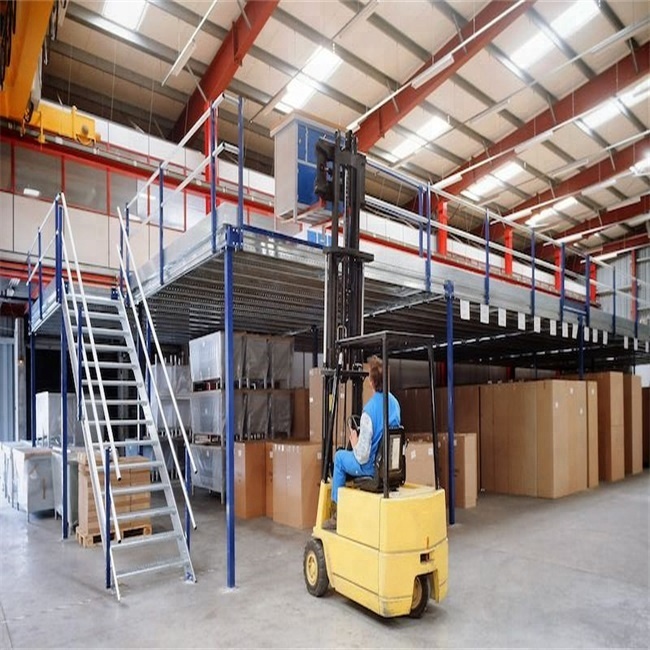 Construction Design Heavy Duty Industrial Warehouse Steel Structure Mezzanine
