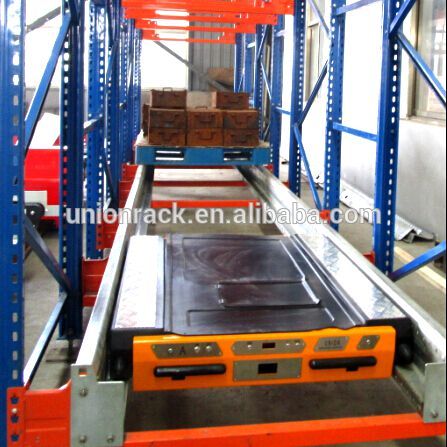 High Density Warehouse Pallet Radio Shuttle Racking System