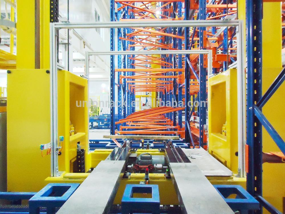 Heavy Duty Warehouse ASRS Automatic Storage Racking System with Stacker Crane