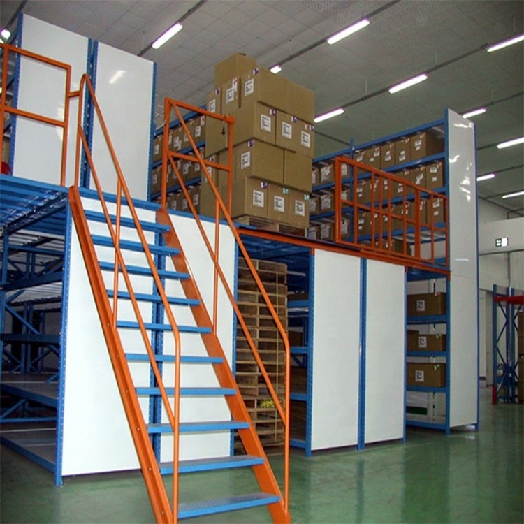 China Manufacturer Warehouse Steel Racking Supported Mezzanine Floor Rack