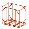 Demountable and stackable steel cage