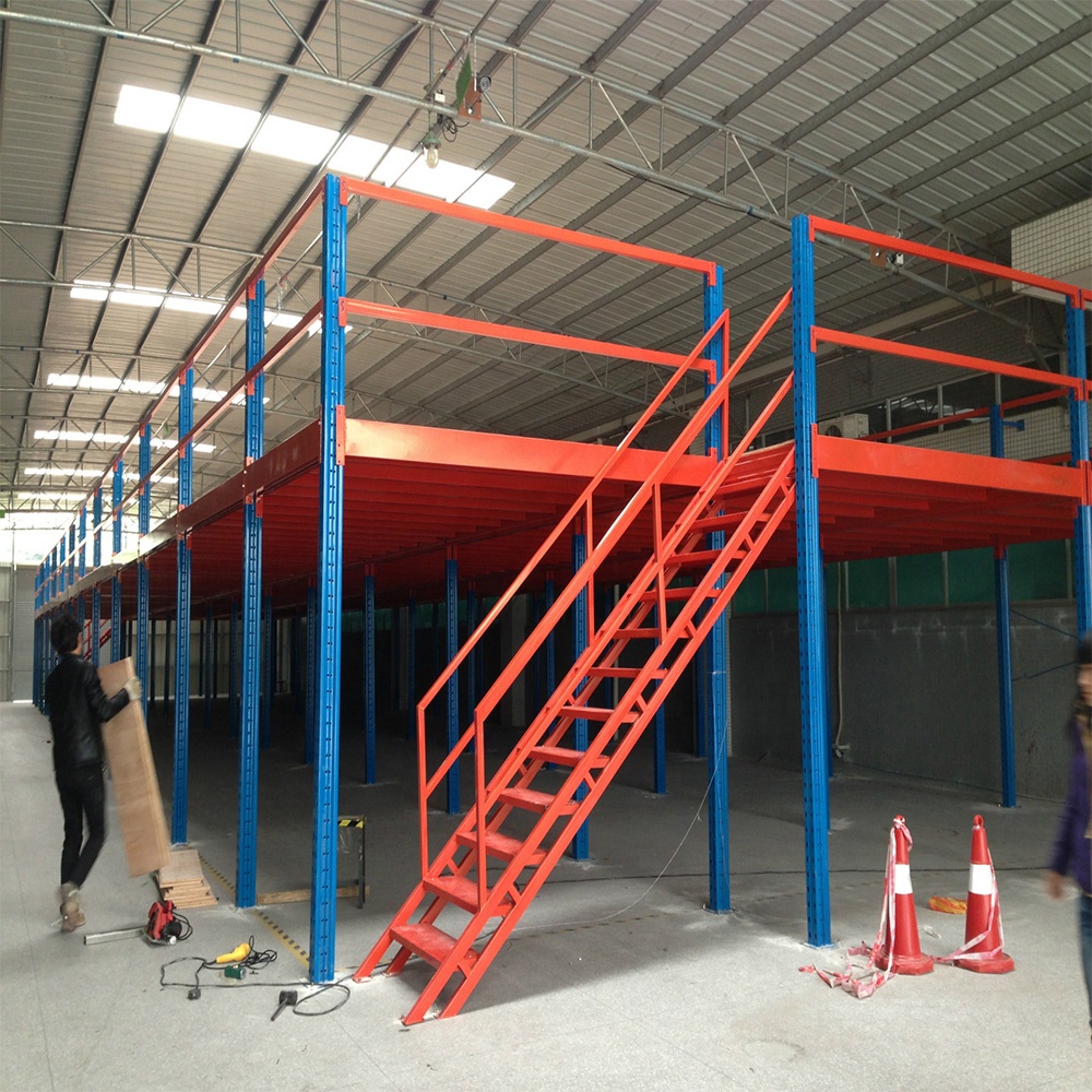 Selective Safe Guaranteed Steel Structure Platform Multi Level Mezzanine Rack