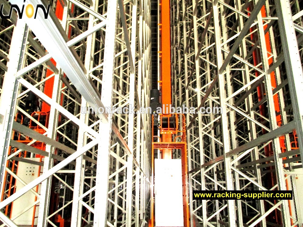 ASRS High Space Automatic And Retrieval Pallet Storage Rack System For Logistic System