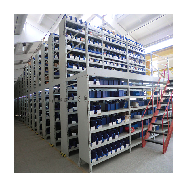 Customized Steel Mezzanine Shelving for Warehouse
