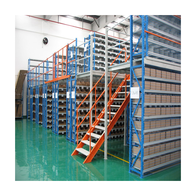 Customized Steel Mezzanine Shelving for Warehouse